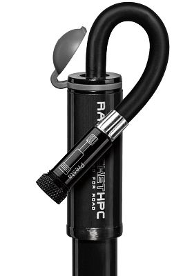 Превью  Велонасос TOPEAK RaceRocket HP для шин портативный, 11 атм. (160 psi) Carbon (TRR-HPCB1B)